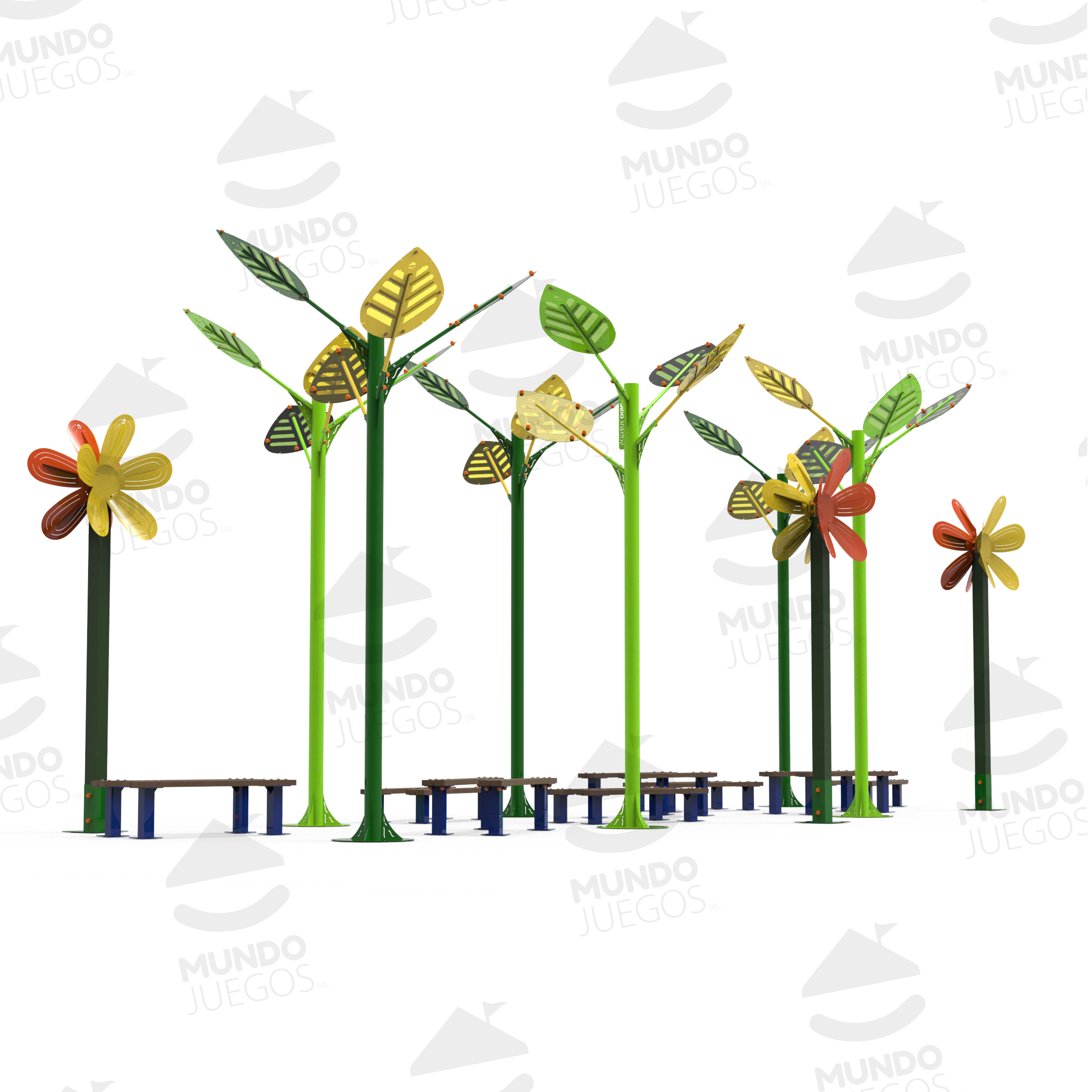 Ordenar Mobiliario JE20.1 - Bosque con steps.